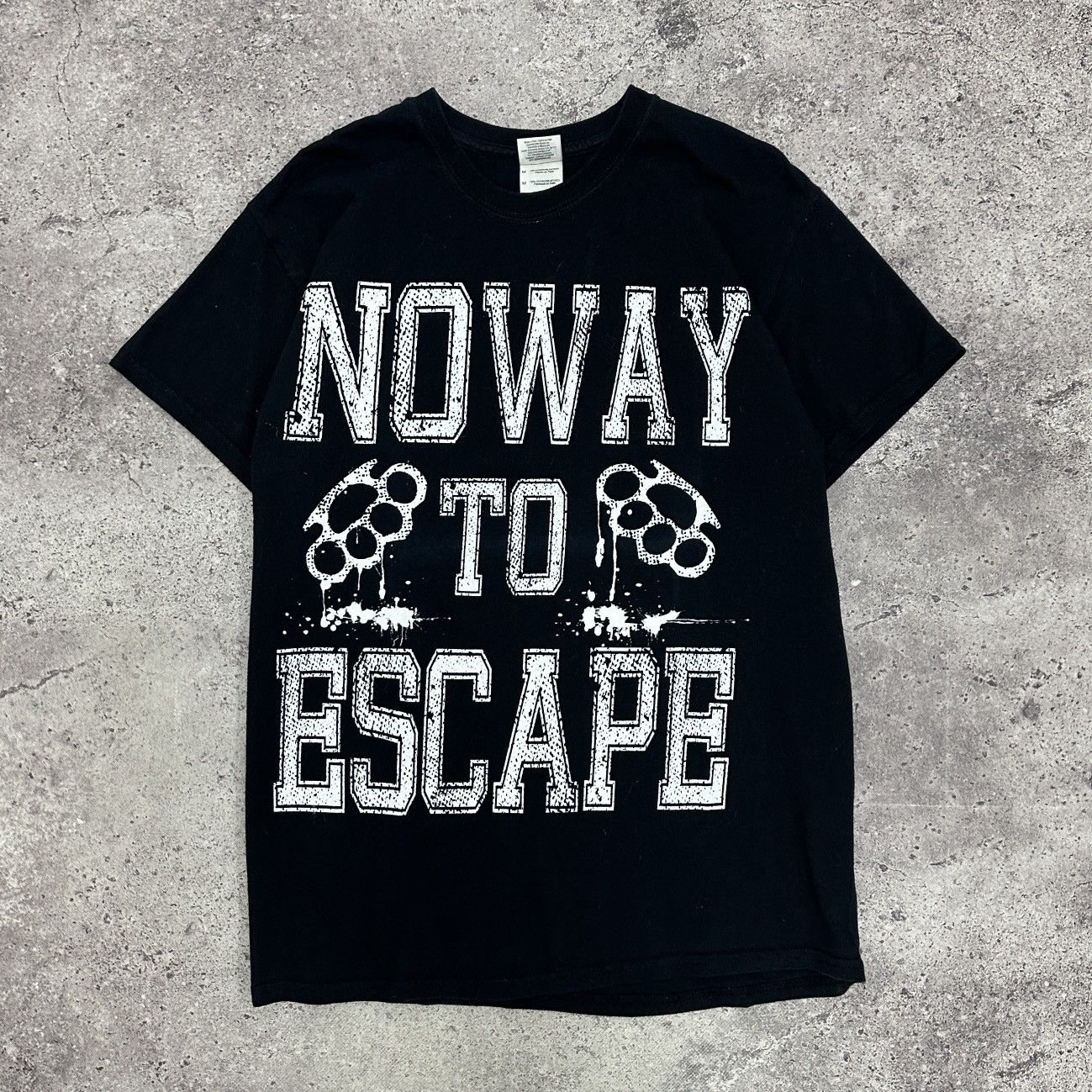 Band Tees Vintage 00s No Way To Escape Ep Tee Hardcore Metal Core Punk Hoodie, Sweatshirt | PodTeesHub.com