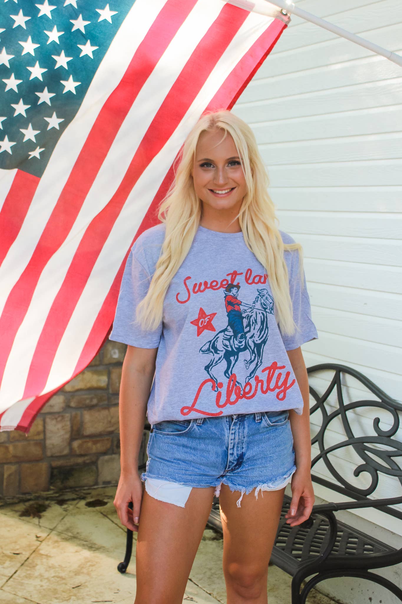 Sweet Land of Liberty Tee Hoodie, Sweatshirt | PodTeesHub.com