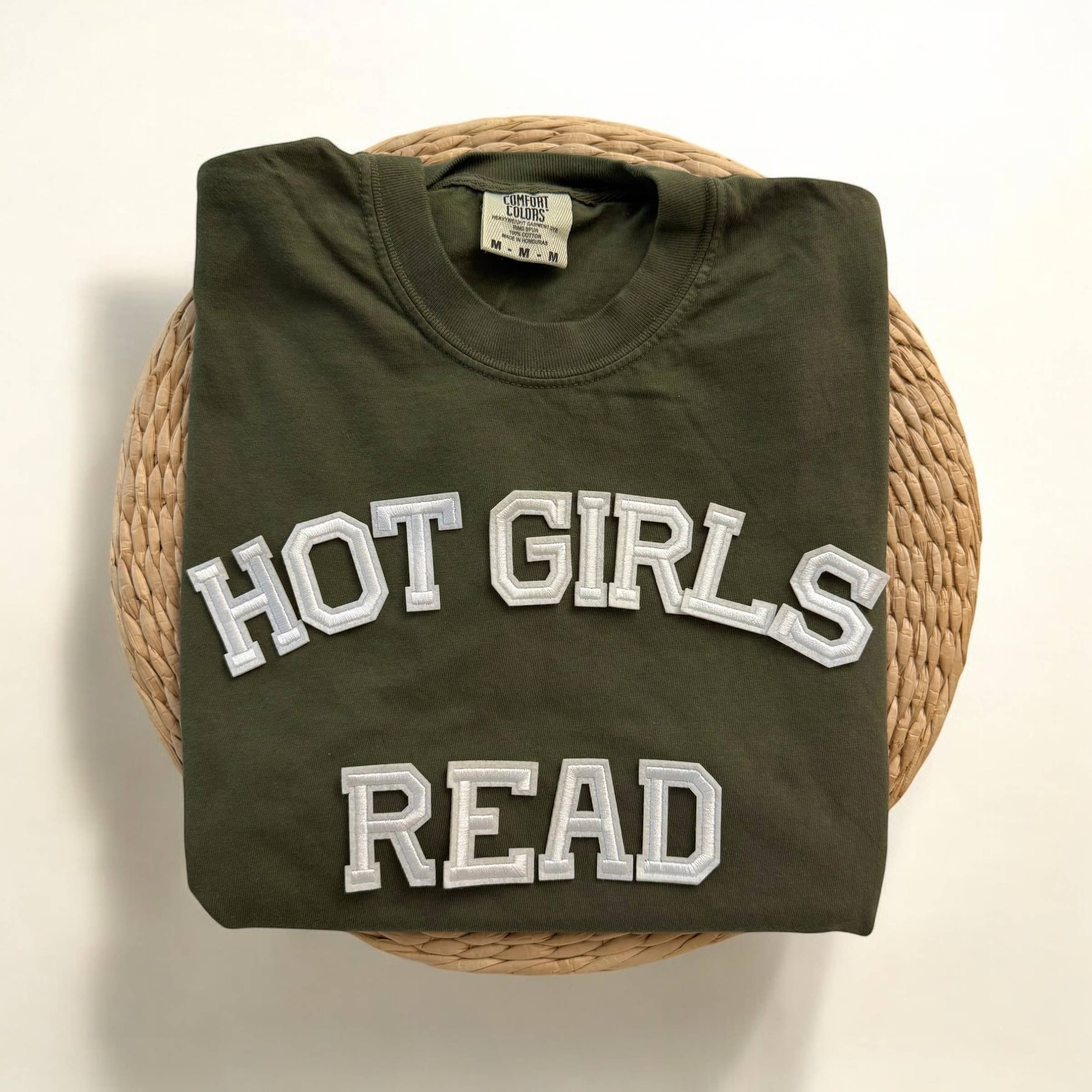 Hot Girls Read Comfort Colors Short Sleeve Shirt,Book Shirt Hoodie, Sweatshirt | PodTeesHub.com