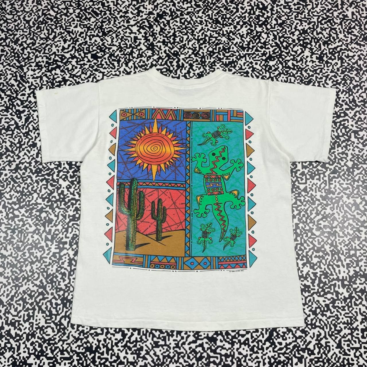 Vintage Vintag 1994 Cyrk Retro Aztec Style T Shirt 90s Hoodie, Sweatshirt | PodTeesHub.com