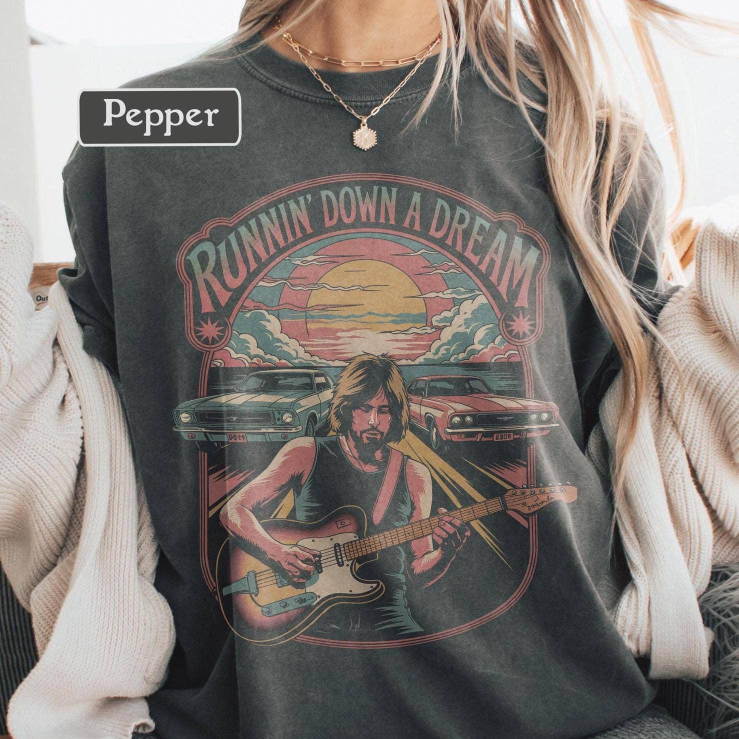 Vintage Music Graphic T-Shirt, Retro Rock Band Tee Hoodie, Sweatshirt | PodTeesHub.com