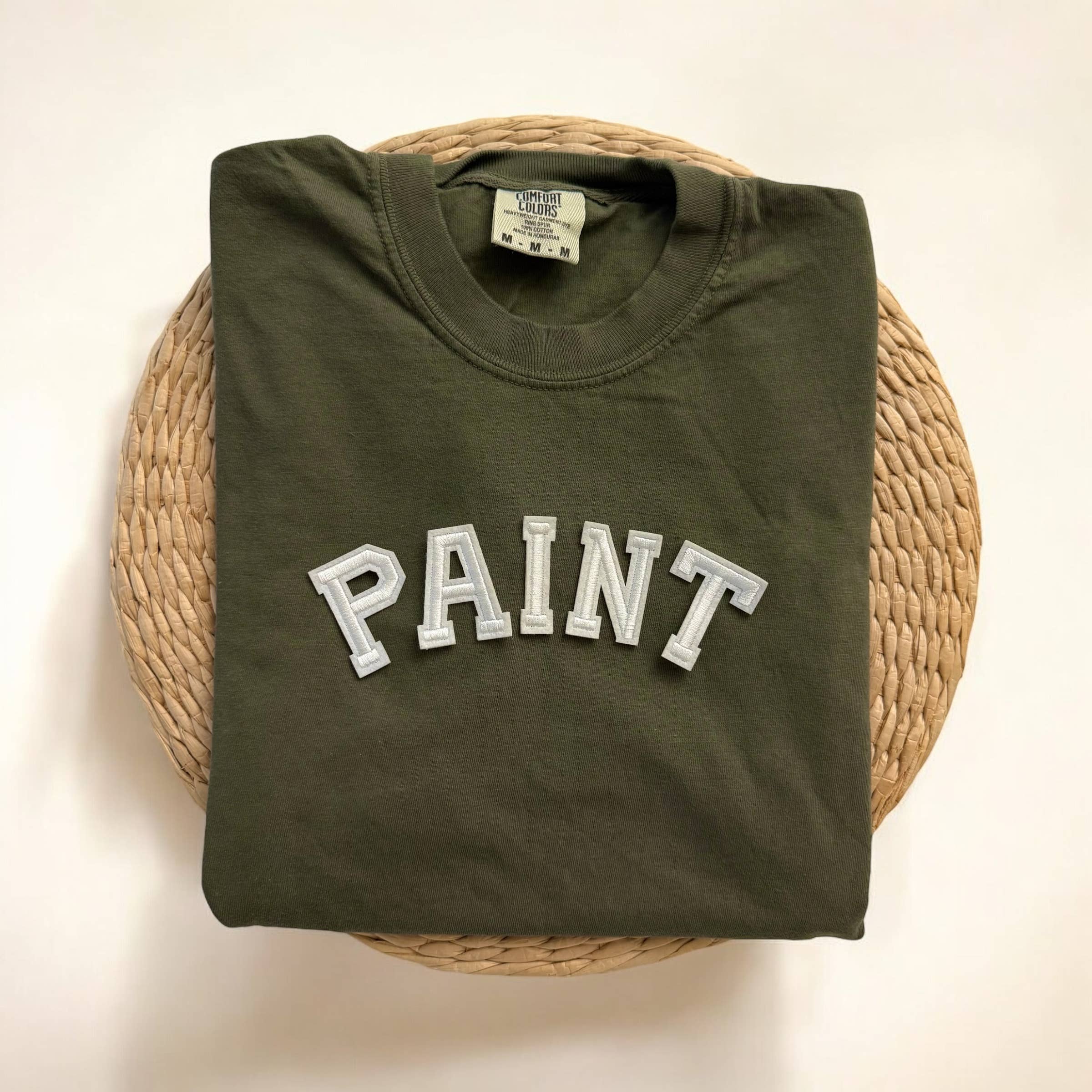 Paint Comfort Colors Short Sleeve Shirt, Paint & Sip Hoodie, Sweatshirt | PodTeesHub.com