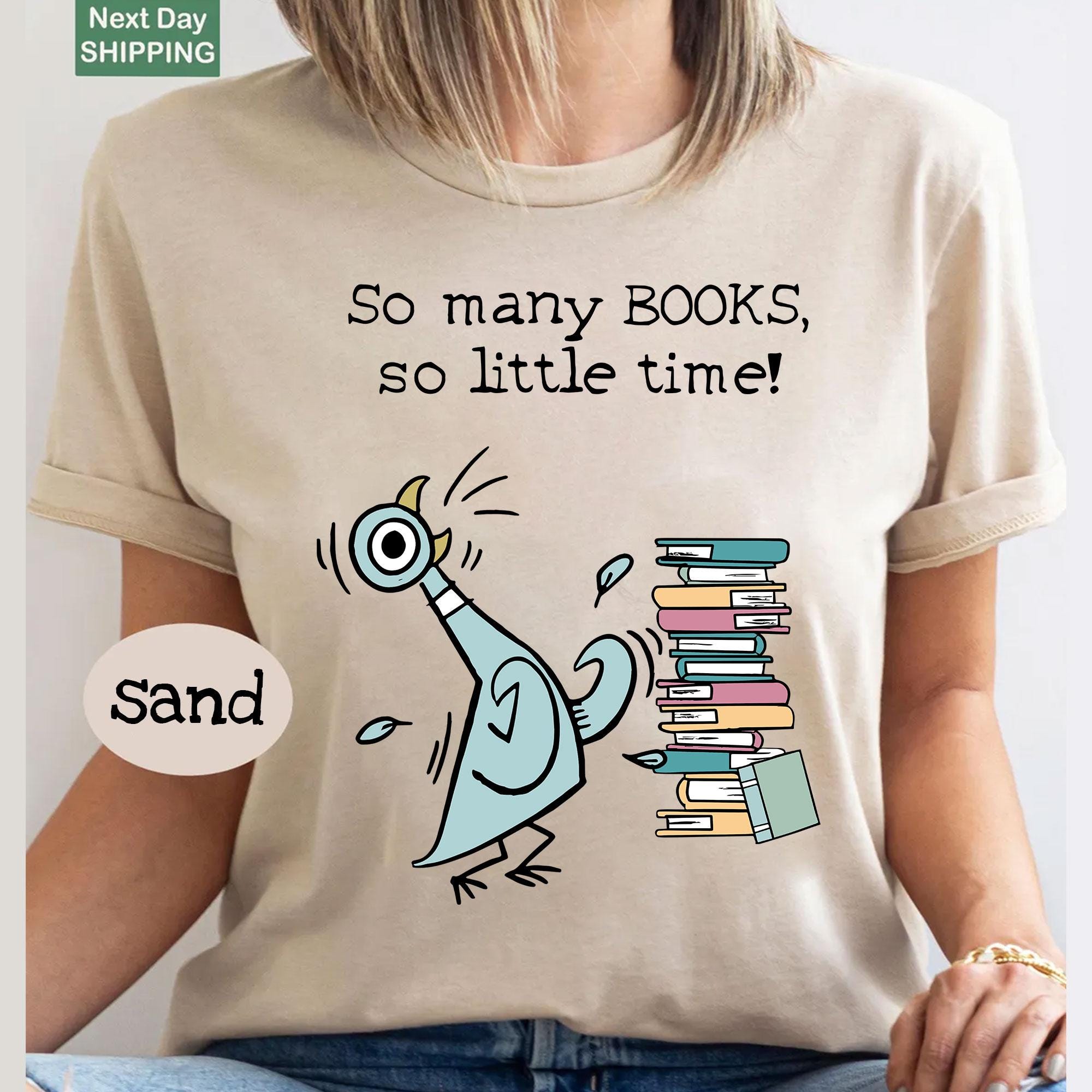 Many Books Little Time Elephant Piggie Elementary Teacher Teacher Reading Book Lover Pigeon (2)