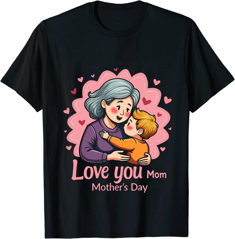 [100% Cotton] Heartwarming Mother And Son Love Mother Day T-Shirt Hoodie, Sweatshirt | PodTeesHub.com