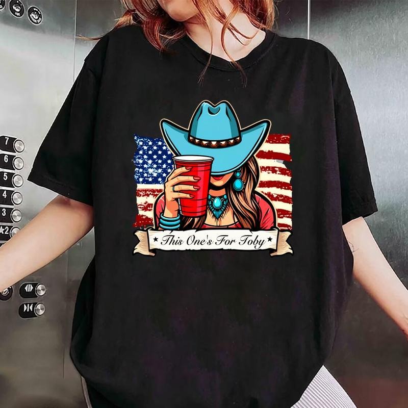 [100% Cotton] Keith Memorial Tshirt, This One'S For Toby Shirt, Country Music Shirt, In Memory Of Toby Keith, 4Th Of July...