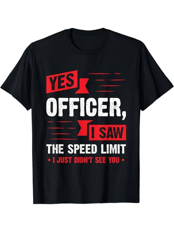 [100% Cotton] Mens Speed Limit T-Shirt