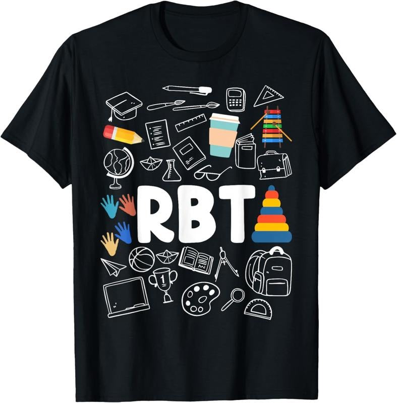 [100% Cotton] Registered Behavior Technician RBT Behavioral Therapist  T-Shirt Golf Gift T-Shirt For Men And Women...