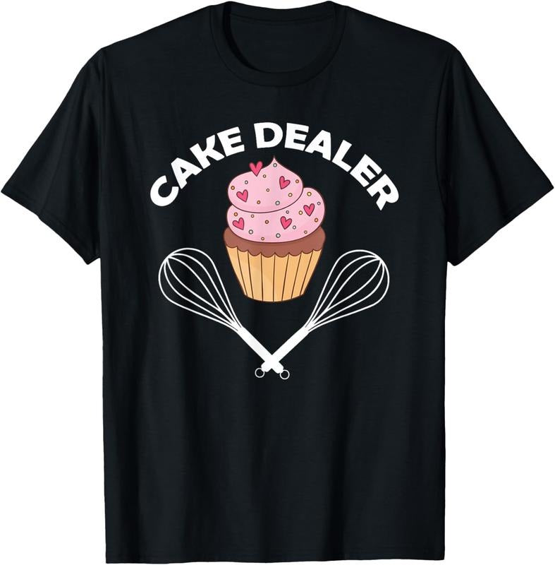 100% Cotton Cake Dealer Funny Cake Dealer Baking Lover Cake Dealer T-Shirt Hoodie, Sweatshirt | PodTeesHub.com