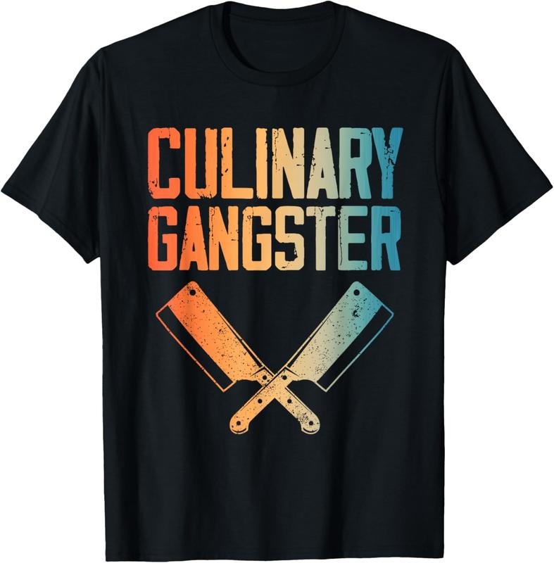 100% Cotton Culinary Gangster Art For Men Women Cooking Lover Sous Chef T-Shirt Hoodie, Sweatshirt | PodTeesHub.com
