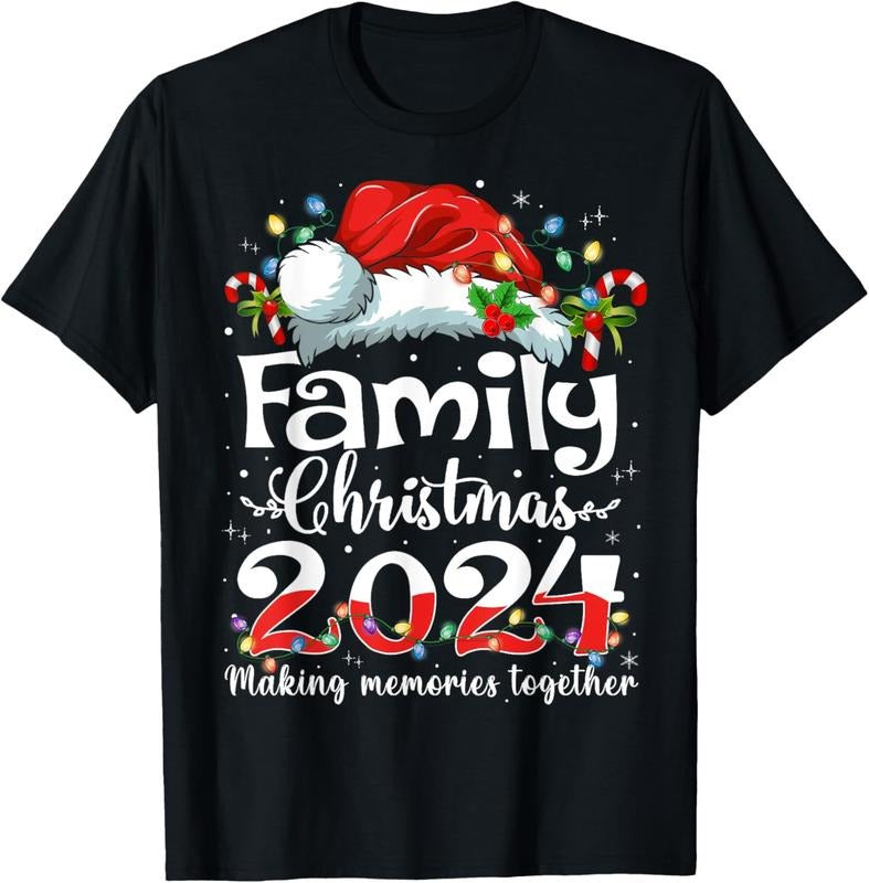 100% Cotton Family Christmas 2024 Matching Squad Santa Elf Funny Xmas T-Shirt Shirt Hoodie, Sweatshirt | PodTeesHub.com