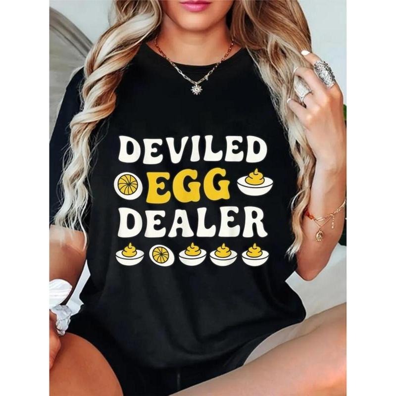 100% Cotton Funny Deviled Egg Dealer Thanksgiving T-Shirt Hoodie, Sweatshirt | PodTeesHub.com
