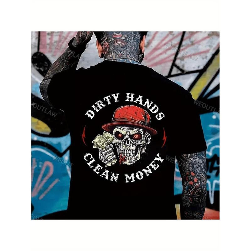 100% Cotton Golf Gift T-Shirt For Men and Women 100 Cotton Casual Crew Neck T-Shirt With Skull Graphic Short Sleeve Soft...