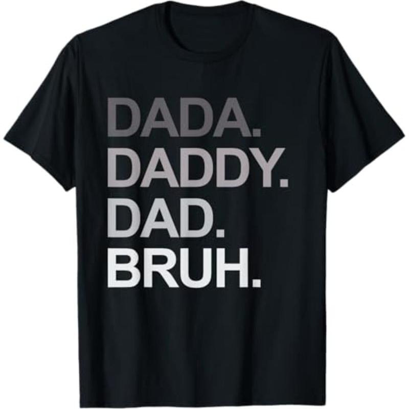 100% Cotton Golf Gift T-Shirt For Men and Women Dada Daddy Dad Bruh Funny Husband Dad Father's Day Mens T-Shirt Hoodie,...