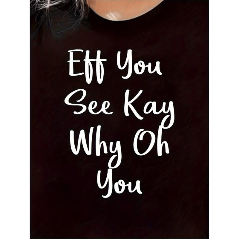 100% Cotton Golf Gift T-Shirt For Men and Women Stylish Plus Size Graphic Tee With Playful Letter Design For Women...
