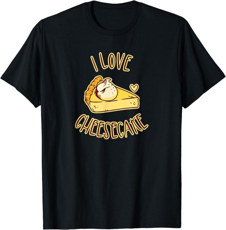 [100% Cotton]I Love Cheesecake And Whipped Cream Heart I Like Cheese Cake T-Shirt Hoodie, Sweatshirt | PodTeesHub.com