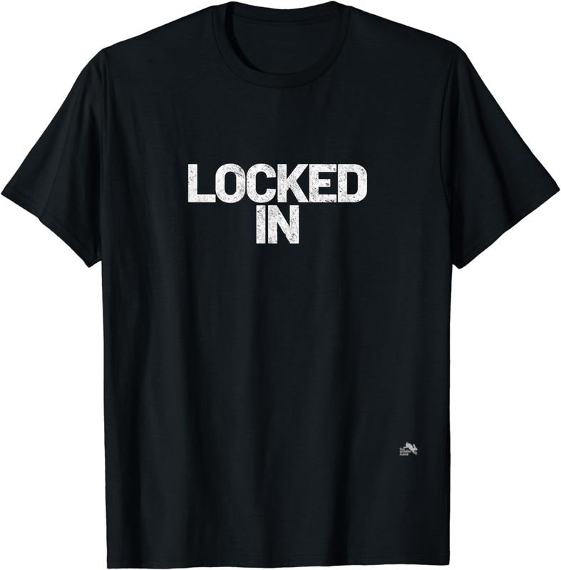 [100% Cotton]Locked In T-Shirt Hoodie, Sweatshirt | PodTeesHub.com