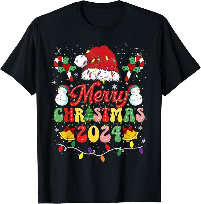 100% Cotton Merry Christmas 2024 This Is My Christmas Pajama Xmas T-Shirt Hoodie, Sweatshirt | PodTeesHub.com