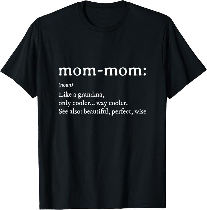 100% Cotton Mommom Gift TShirt Definition Grandma Mom-Mom Mothers Day T-Shirt Hoodie, Sweatshirt | PodTeesHub.com