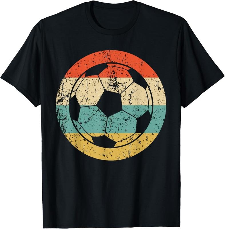 100% Cotton Soccer Retro Soccer Ball T-Shirt Hoodie, Sweatshirt | PodTeesHub.com