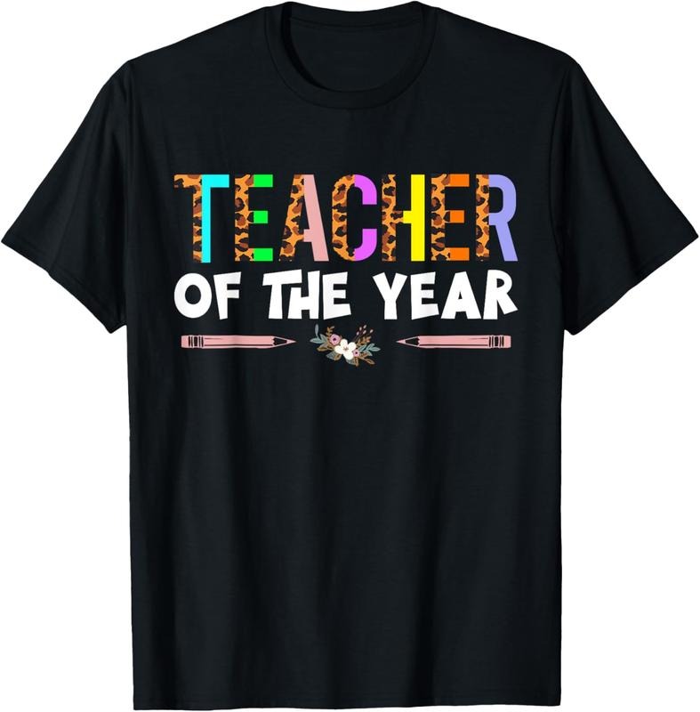 100% Cotton Teacher Of The Year Party Gift Teacher Appreciation Gifts T-Shirt Hoodie, Sweatshirt | PodTeesHub.com