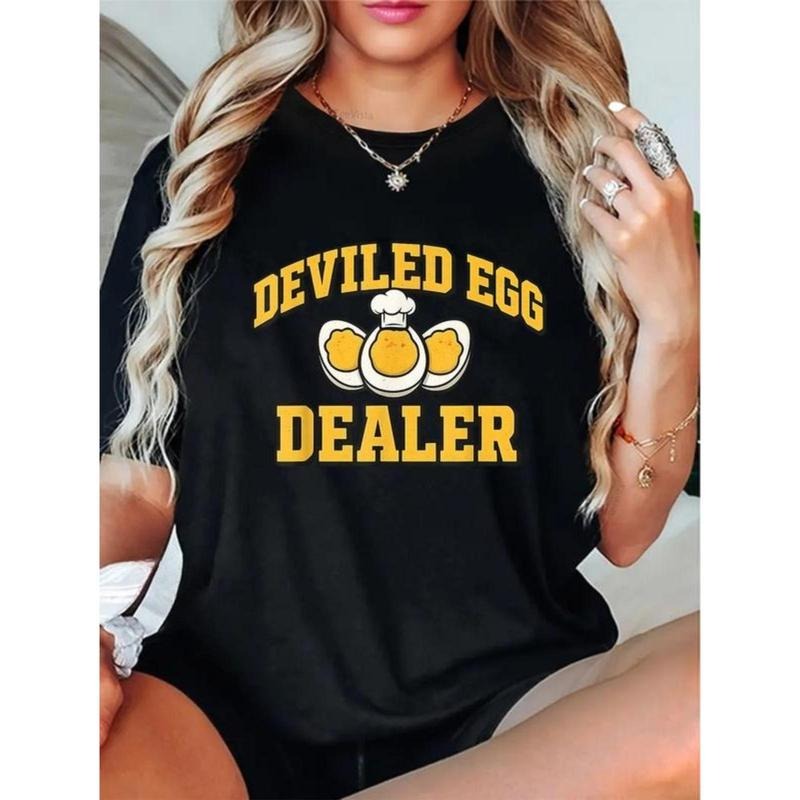 100% Cotton Unisex Funny Thanksgiving Fathers Day Retro Deviled Egg Dealer T-Shirt Hoodie, Sweatshirt | PodTeesHub.com