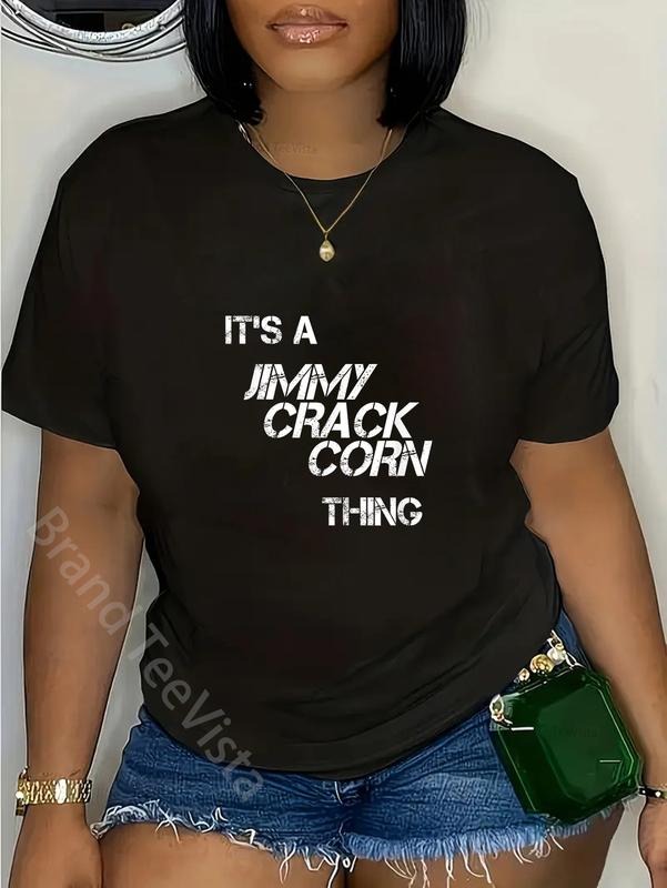 100% cotton Jimmy Crack Corn Tee For When You Don't Care T-Shirt women graphic shirts Hoodie, Sweatshirt | PodTeesHub.com