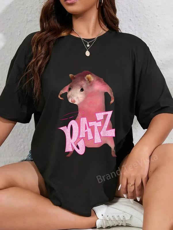 100% cotton Mouse Ratz T-Shirt women graphic shirts Hoodie, Sweatshirt | PodTeesHub.com