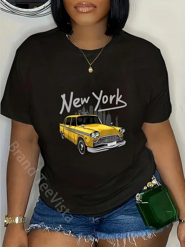 100% cotton NYC New York Yellow Cab Taxi Gift Souvenir Tee Men Women T-Shirt women graphic shirts Hoodie, Sweatshirt