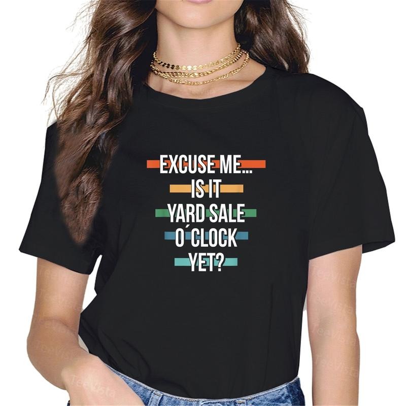 100% cotton Thrifting Thrift Store Shop Yard Sale O Clock Yet T-Shirt women graphic shirts Hoodie, Sweatshirt