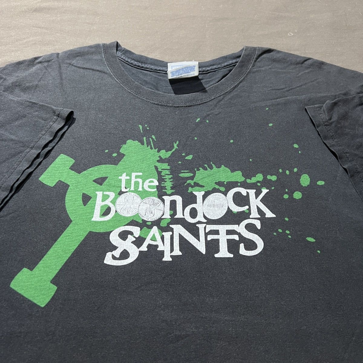 Vintage Vtg Y2k The Boondock Saints Action Thriller Movie Tee Faded Hoodie, Sweatshirt | PodTeesHub.com