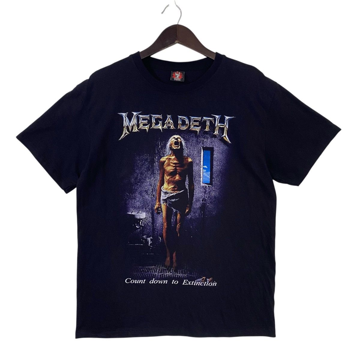 Band Tees Megadeth Heavy Metal Band Countdown To Extinction Shirt Hoodie, Sweatshirt | PodTeesHub.com