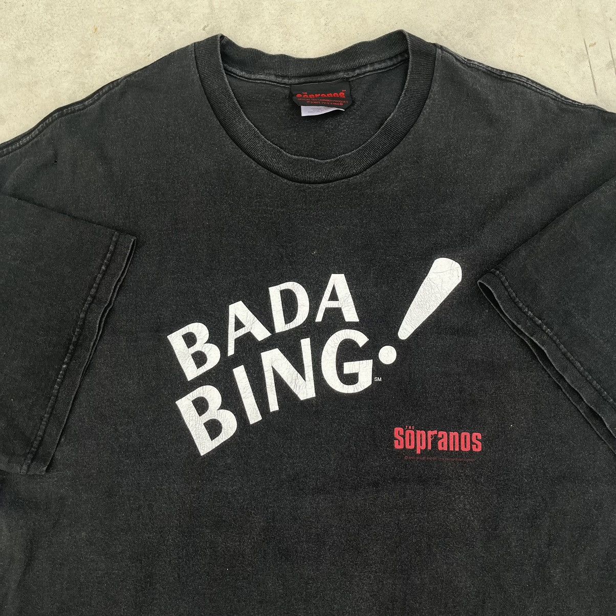 Vintage The Sopranos 2000 Bada Bing Hbo Crime Tv Series Tee Hoodie, Sweatshirt | PodTeesHub.com