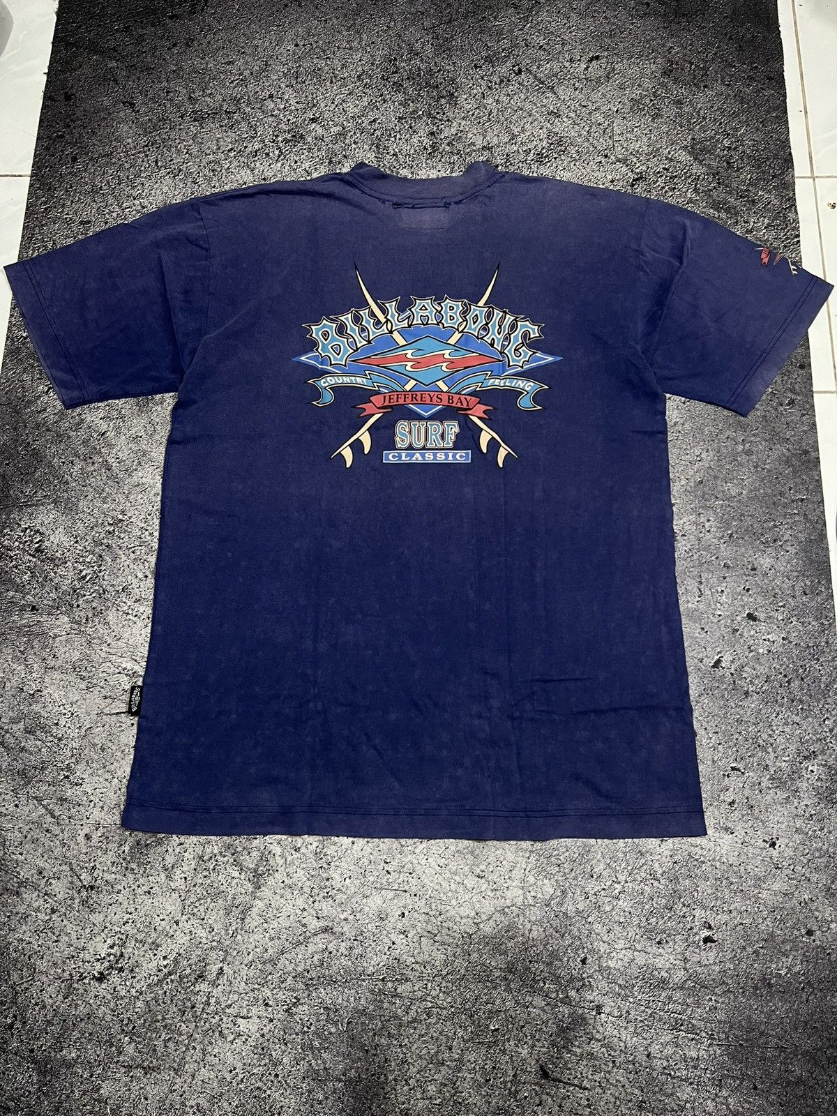 Hysteric Glamour 2000s Archive Billabong Jeffreys Bay Surf Thrashed Tee Y2k Hoodie, Sweatshirt | PodTeesHub.com