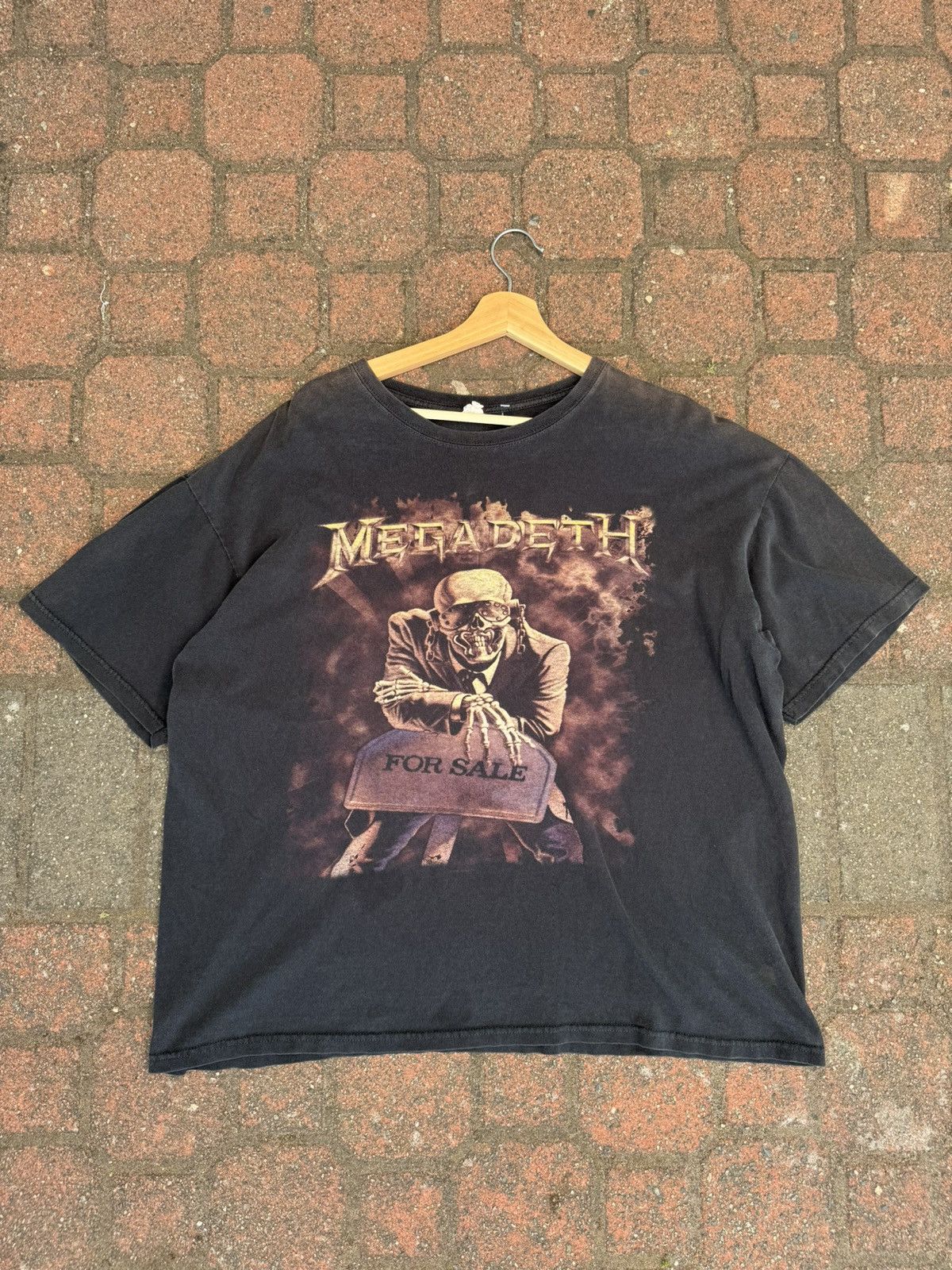 Vintage Megadeth Faded 2000s Band Tee Vintage Hoodie, Sweatshirt | PodTeesHub.com