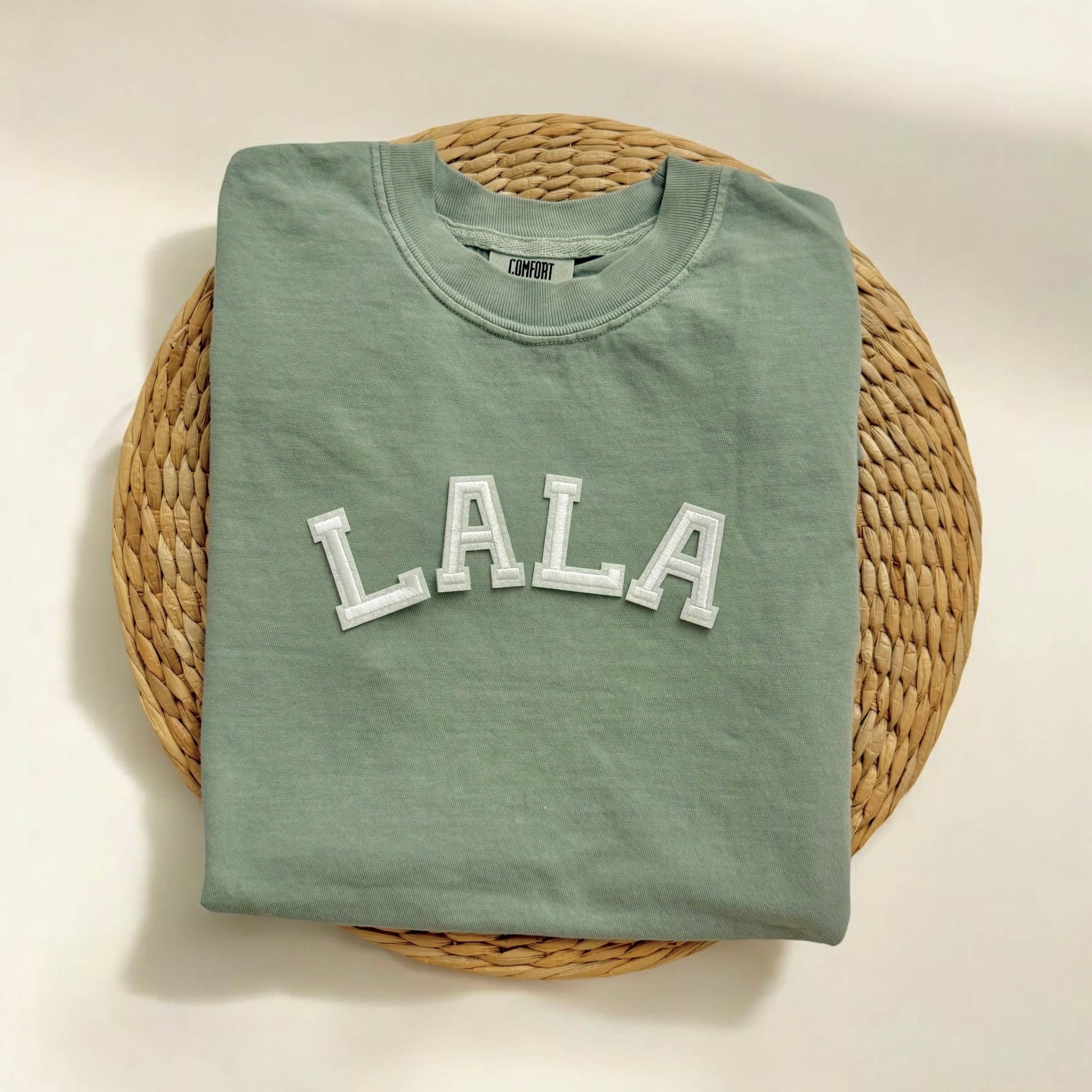 Comfort Colors Lala Shirt, Grandma Gift Ideas Hoodie, Sweatshirt | PodTeesHub.com