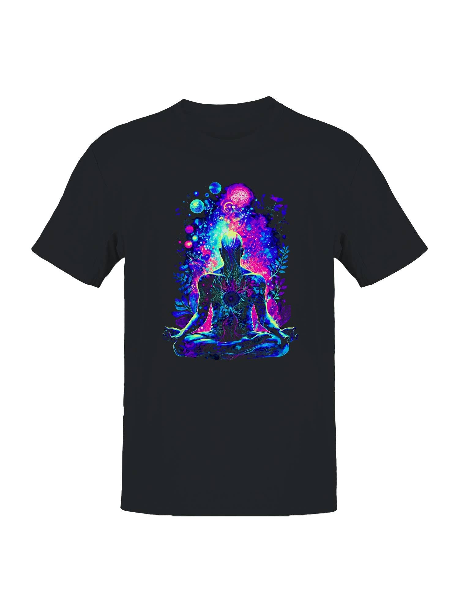 Cosmic Meditation Energy Art Men's T-Shirt Hoodie, Sweatshirt | PodTeesHub.com
