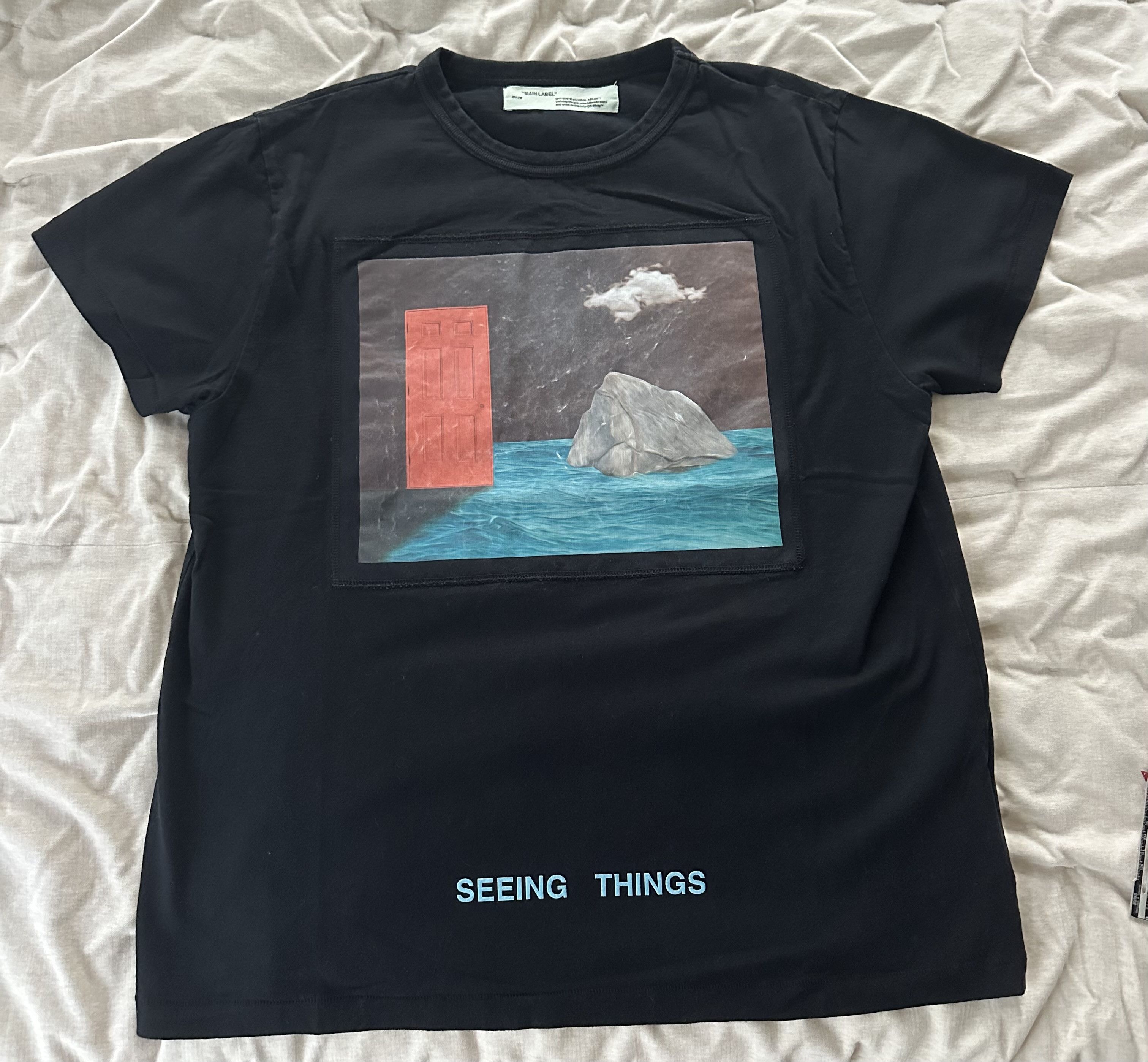 White Off White Graphic T Shirt Hoodie, Sweatshirt | PodTeesHub.com