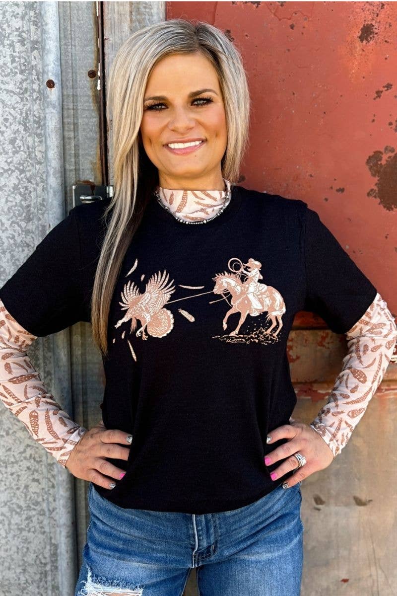 Turkey Roper Tee Hoodie, Sweatshirt | PodTeesHub.com
