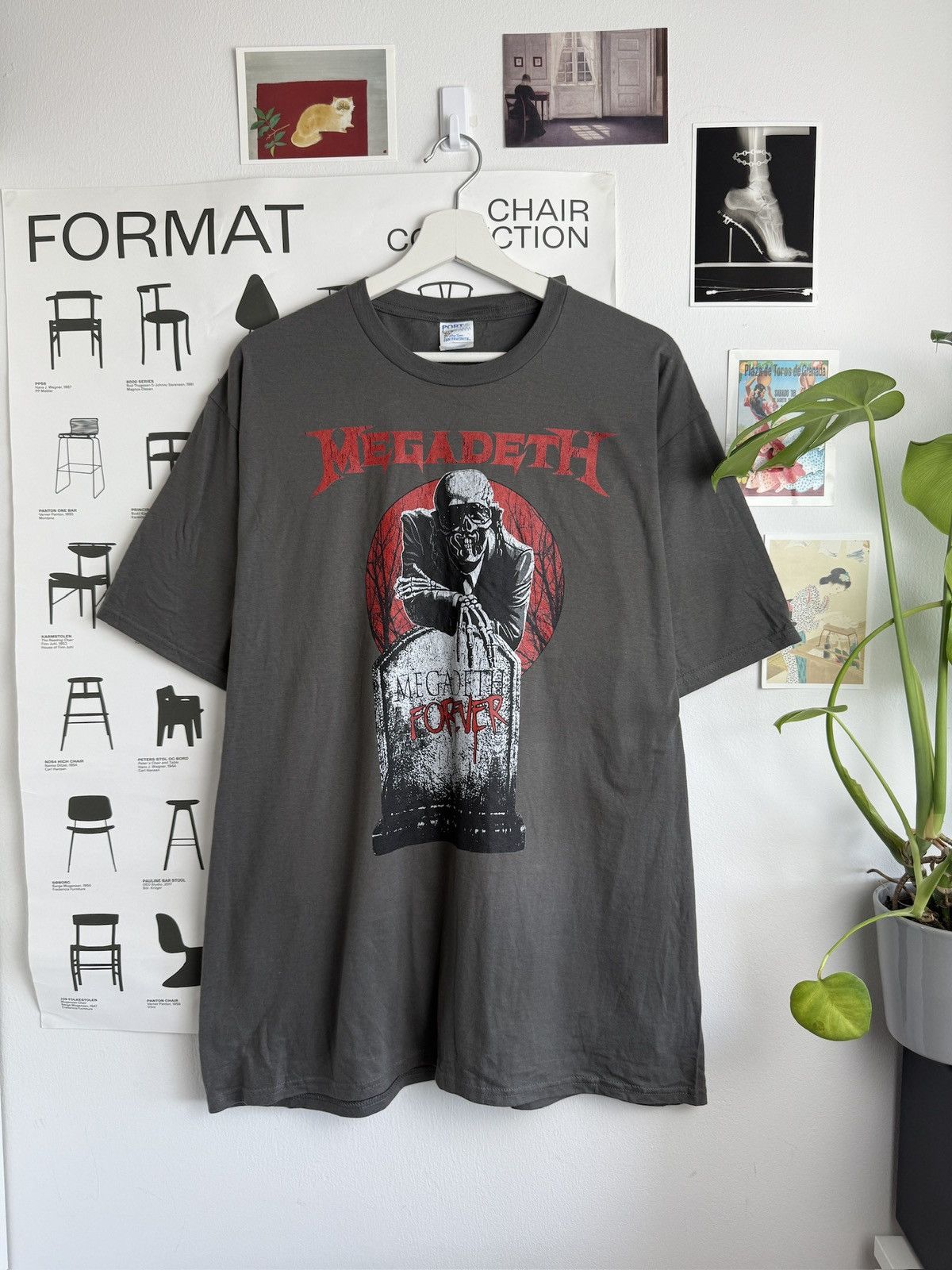 Megadeth X Vintage Vintage Megadeath Forever Merch Promo Band T Shirt Xl Opium Hoodie, Sweatshirt | PodTeesHub.com