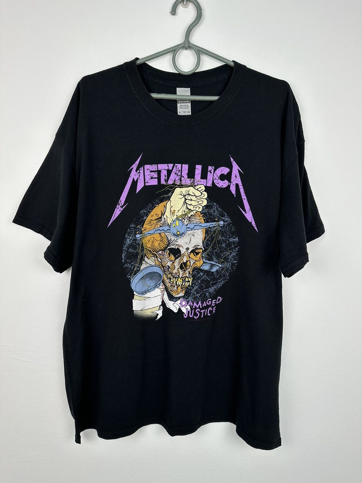 Metallica Push Head Damage Justice 1988 T-Shirts, Hoodie, Sweatshirt
