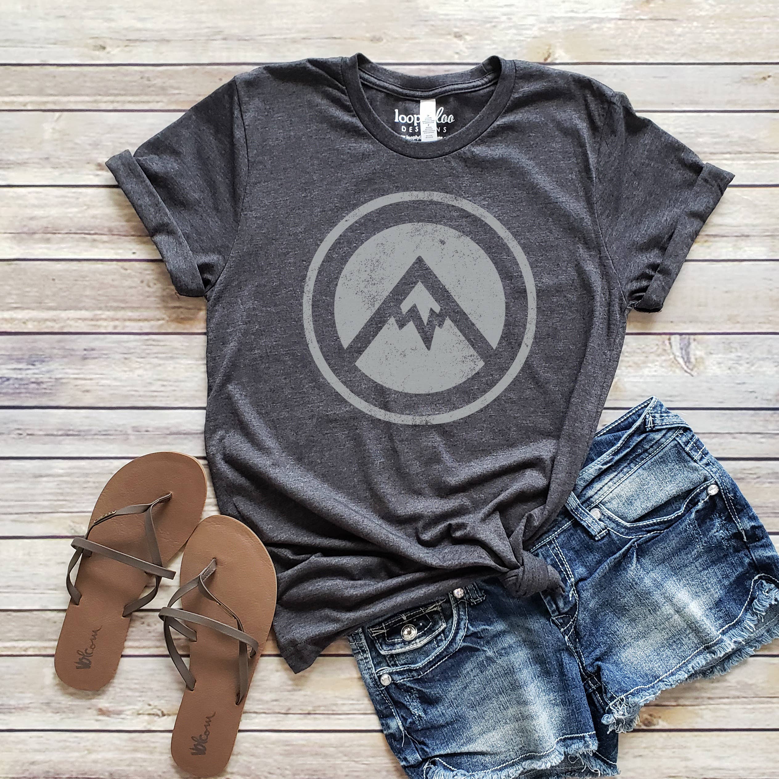 Mountain Tee | Outdoor | Sizes XS-2XL Hoodie, Sweatshirt | PodTeesHub.com