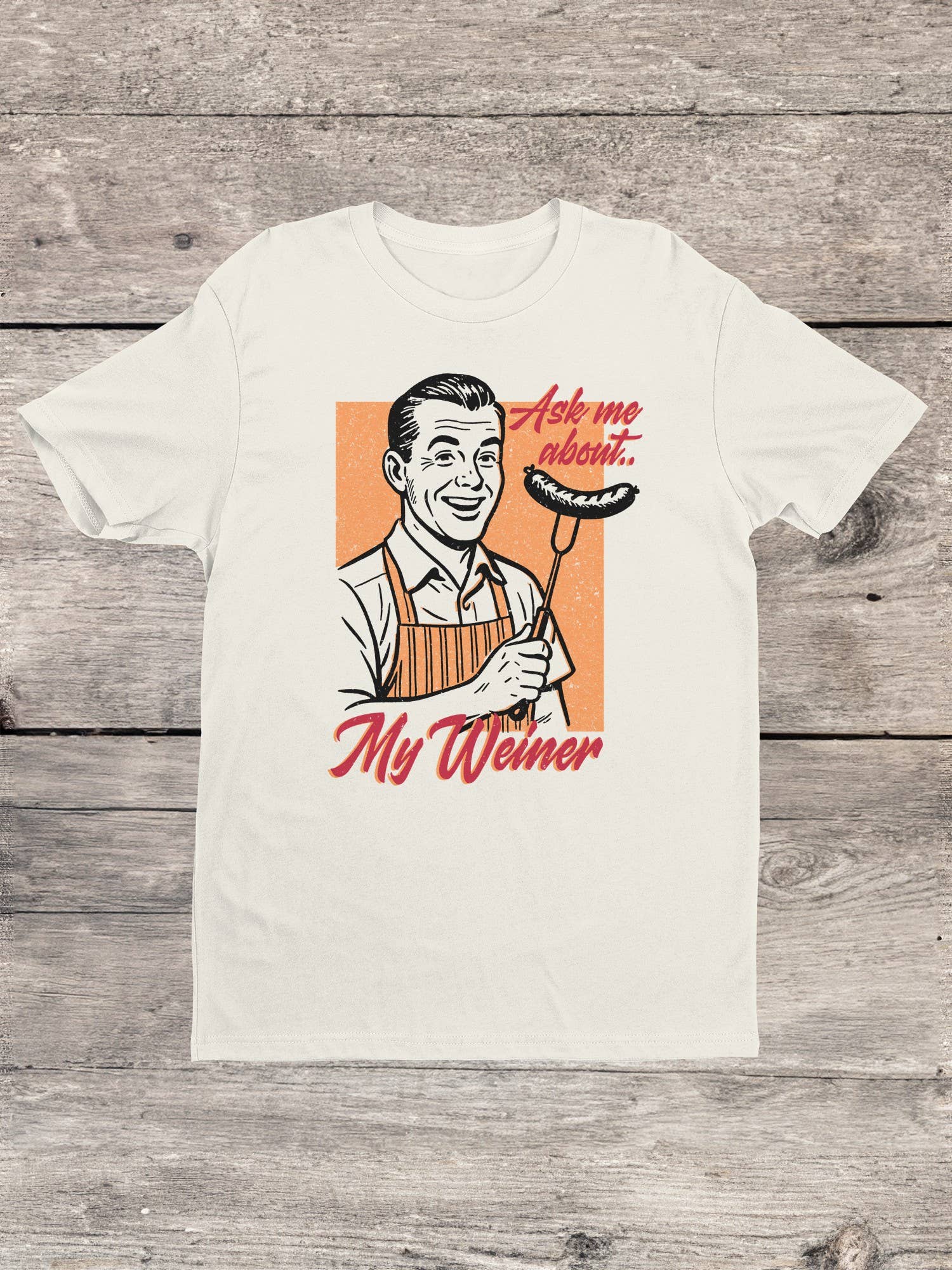 Bbq Fun Grill Apron Men's T-Shirt Hoodie, Sweatshirt | PodTeesHub.com