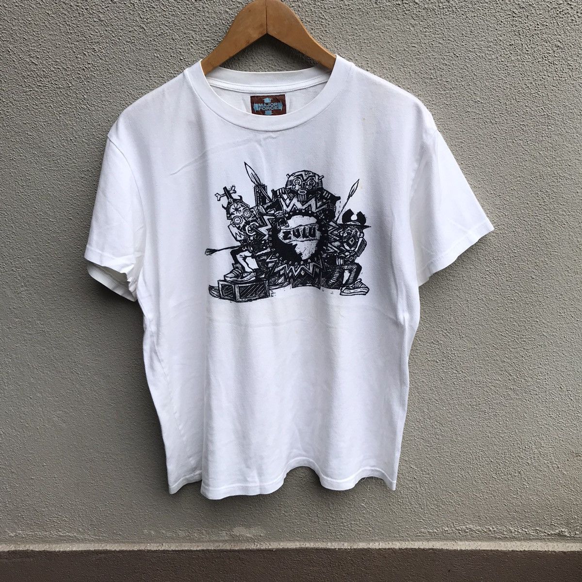 Vintage Rare Major Force Records Zulu Hiphop Tee Hoodie, Sweatshirt | PodTeesHub.com
