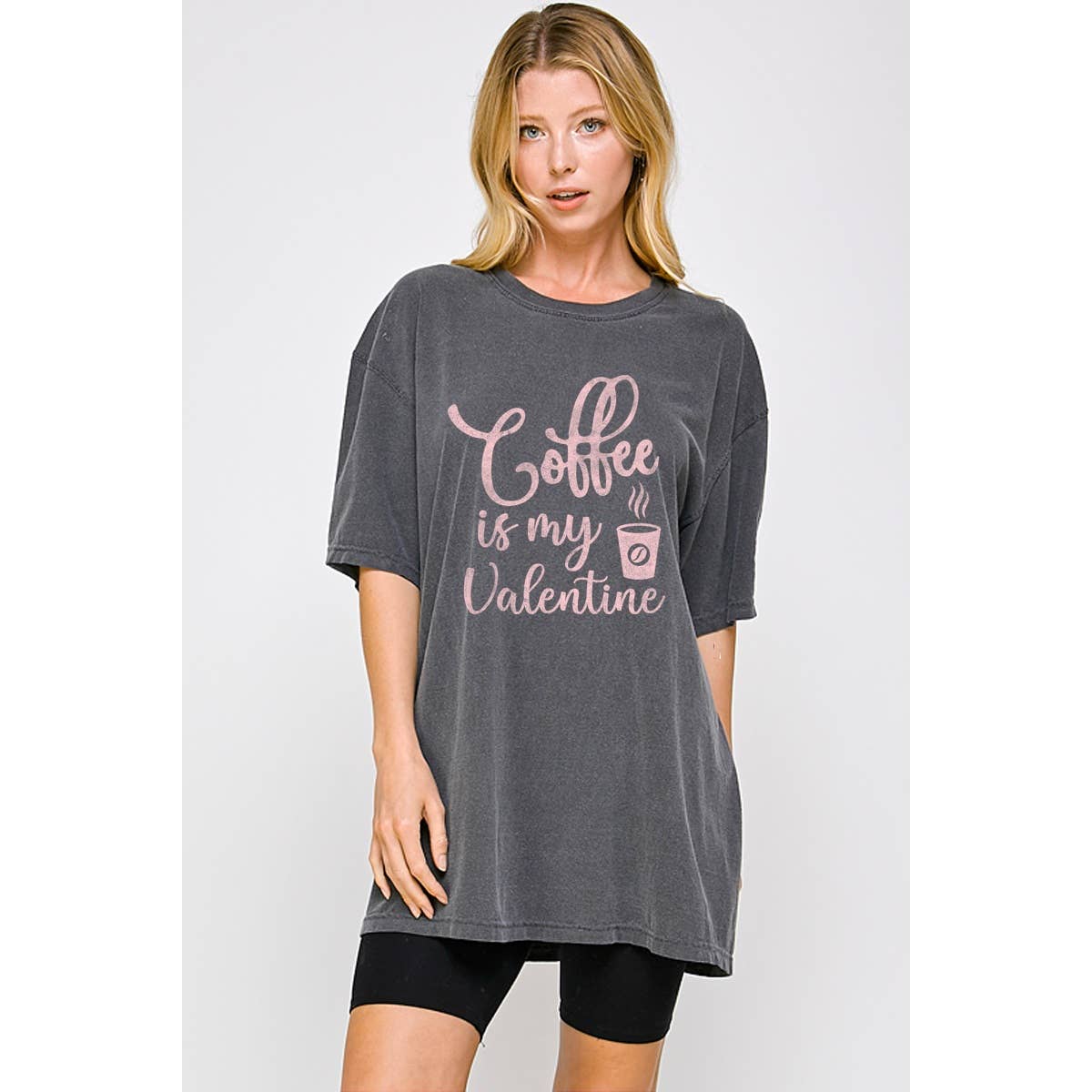 Coffee Is My Valentine  Vintage  Graphic Tee Hoodie, Sweatshirt | PodTeesHub.com