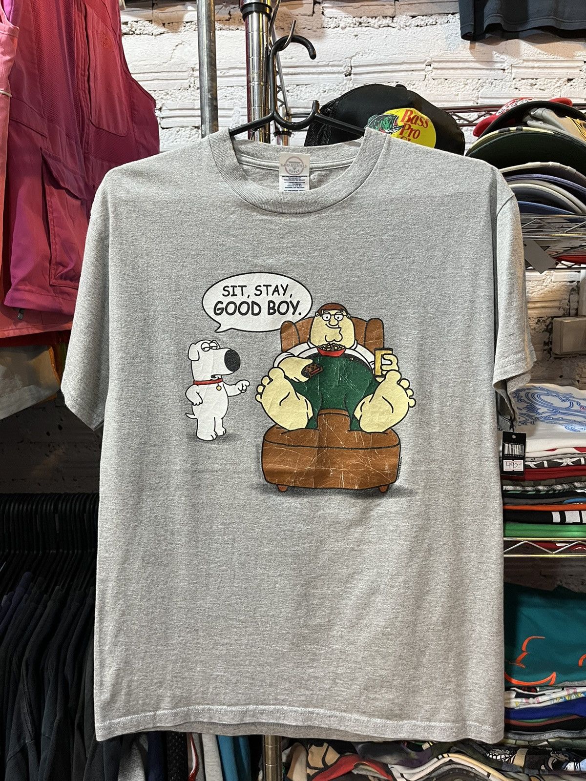 Vintage Family Guy Cartoon Series Good Boy Tee 2005s Hoodie, Sweatshirt | PodTeesHub.com