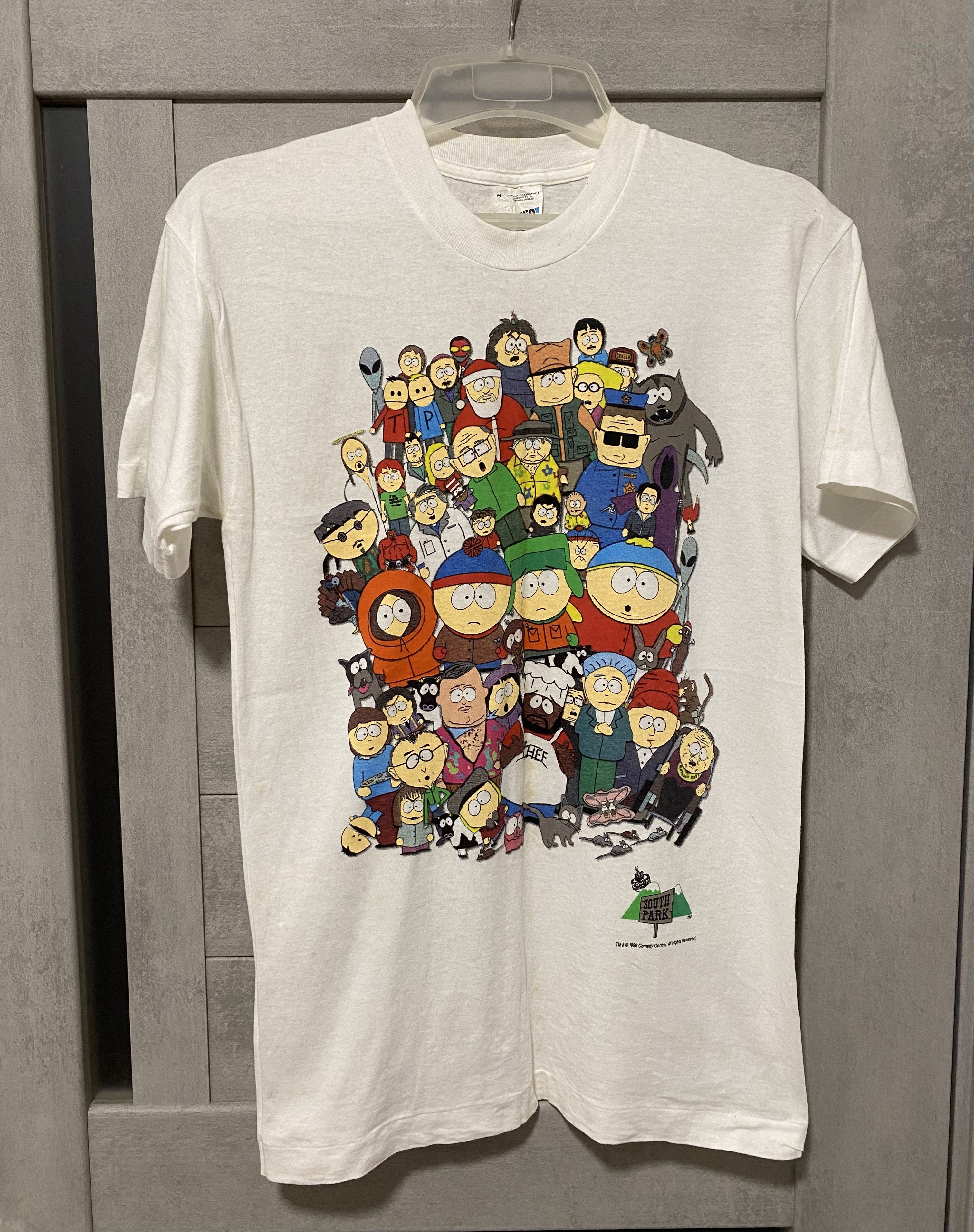 Rare Vintage 1998 South Park T Shirt Hoodie, Sweatshirt | PodTeesHub.com