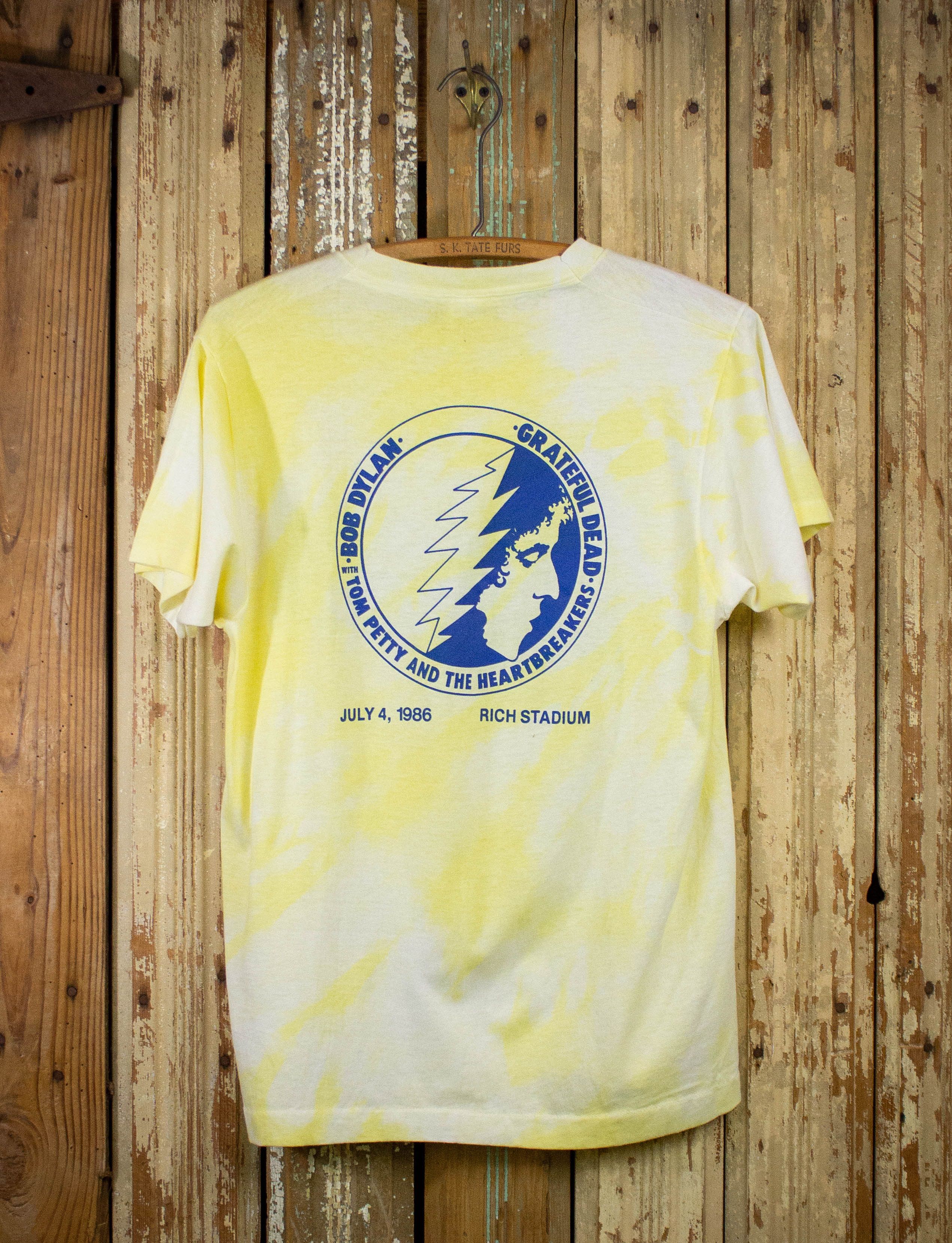 Vintage Bob Dylan Tom Petty Grateful Dead Concert Tee 1986 Hoodie, Sweatshirt | PodTeesHub.com