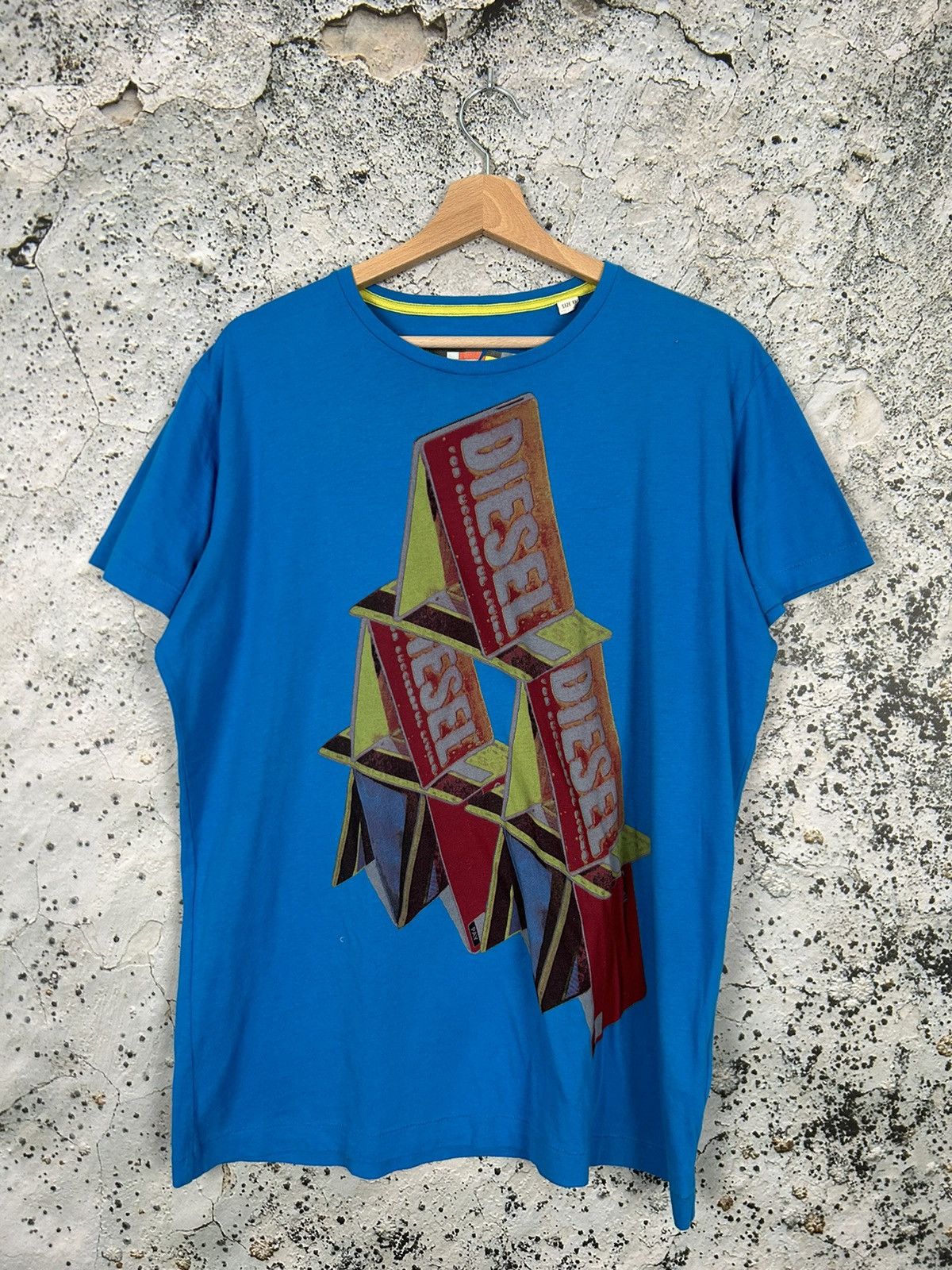 Vintage Diesel Y2k 00s Graphic Tee Cards Retro Hype Hoodie, Sweatshirt | PodTeesHub.com