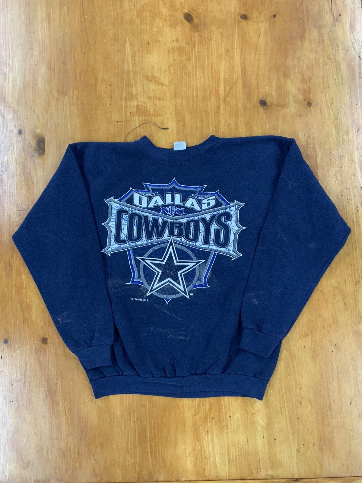 Vintage Crewneck Dallas Cowboys Vintage Sweatshirt T-Shirts, Hoodie | PodTeesHub.com