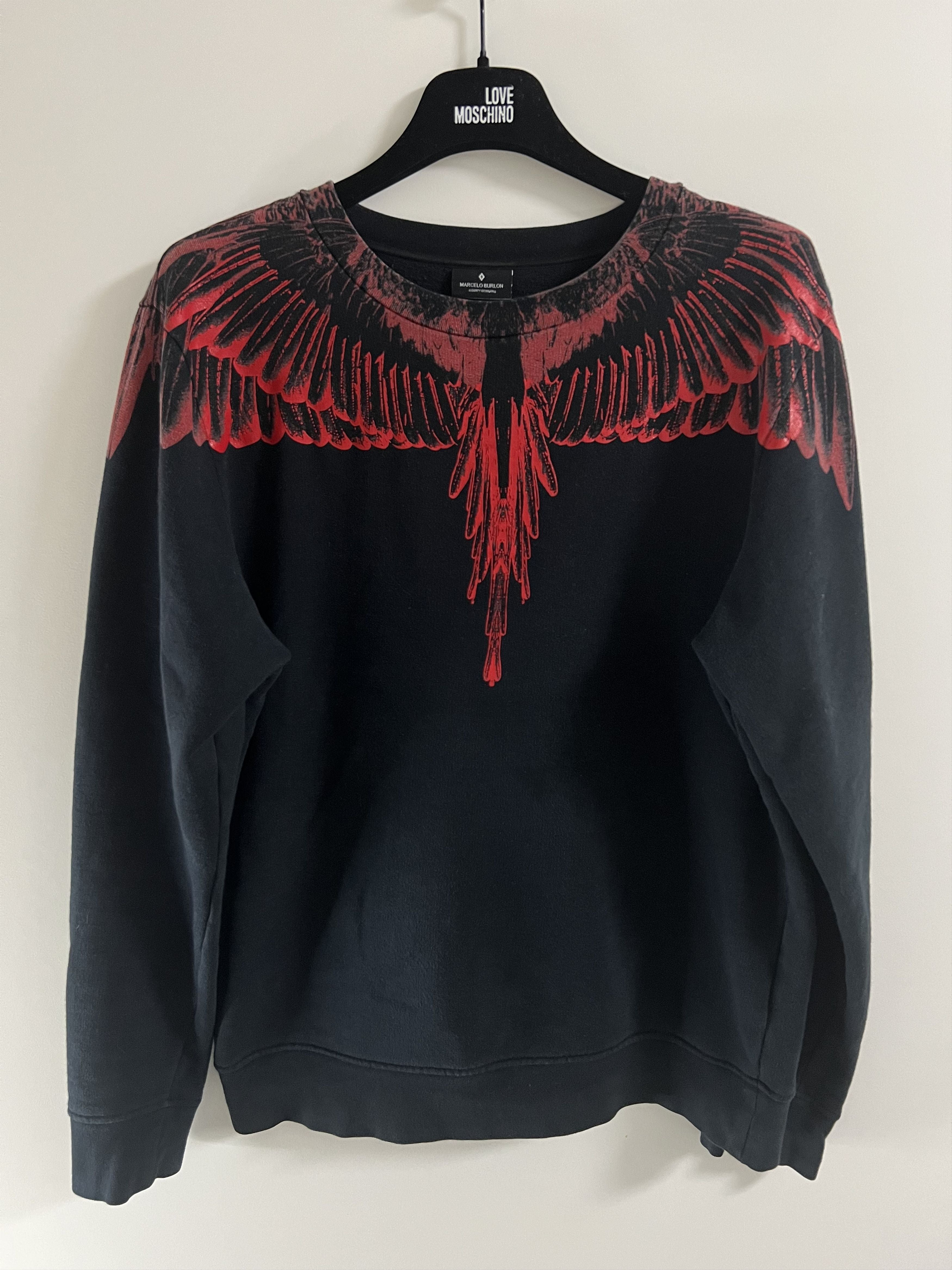 Marcelo Burlon County Milan Red Icon Wings T-Shirts, Hoodie, Sweatshirt